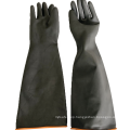 Lengthened Wear Thick Industrial Chemical Work Latex Gloves